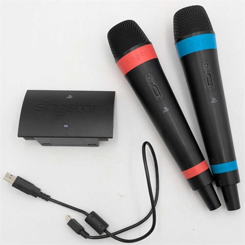 SingStar Trådløse Mikrofoner - Playstation 3 Tilbehør (B Grade) (Genbrug)
